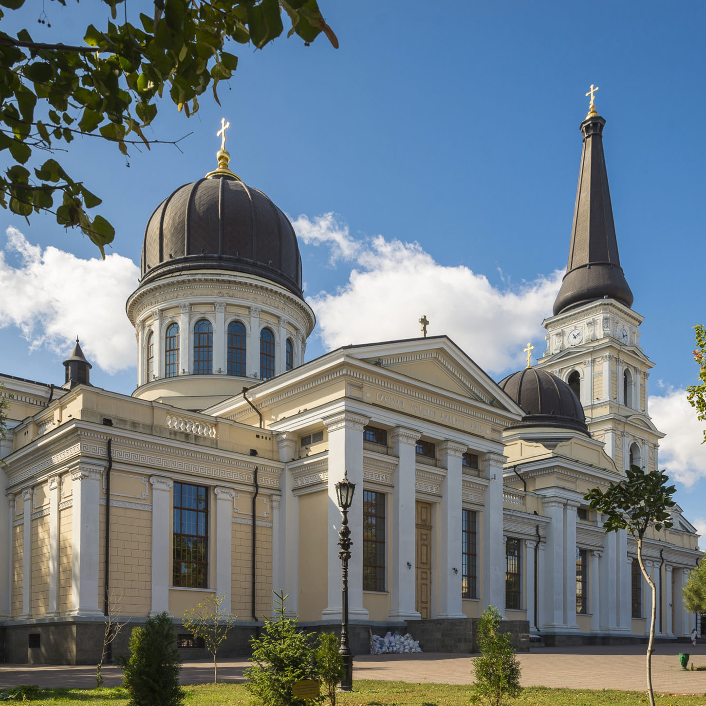 Hintergrund belge verklärungskathedrale odessa