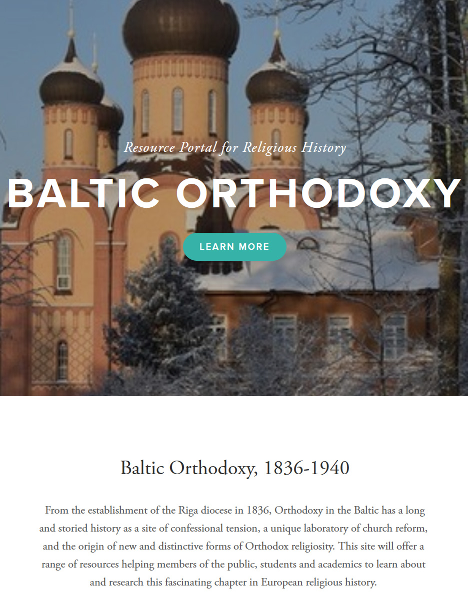 website baltic orthodoxy