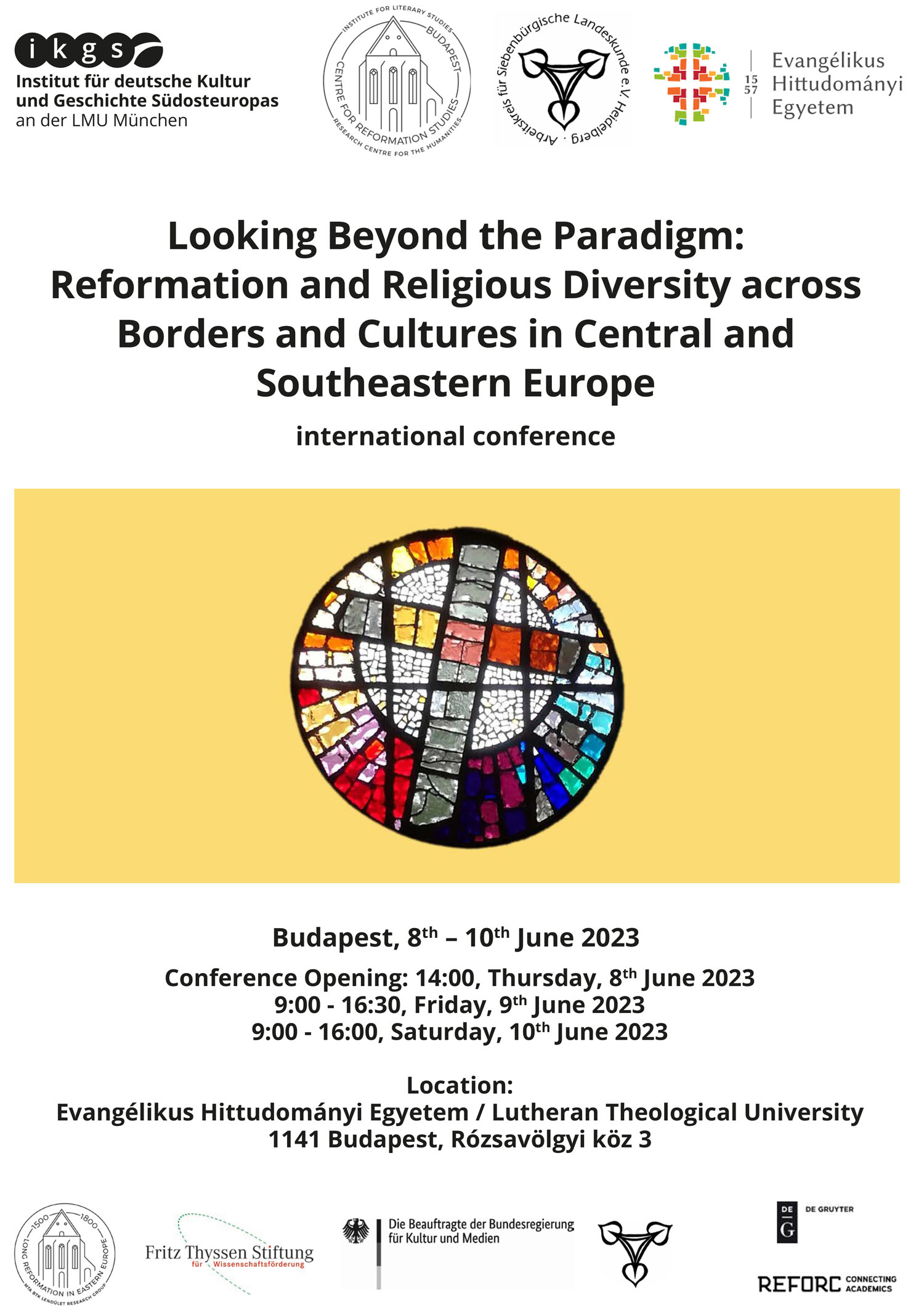 Plakat Looking Beyond the Paradigm
