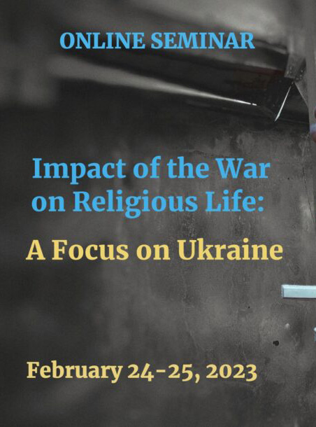 online seminar impact of the war on religious life