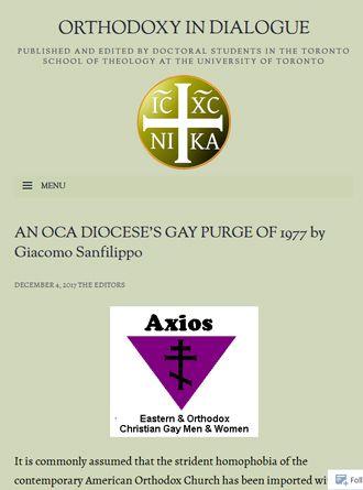 Orthodoxy in Dialogue gross