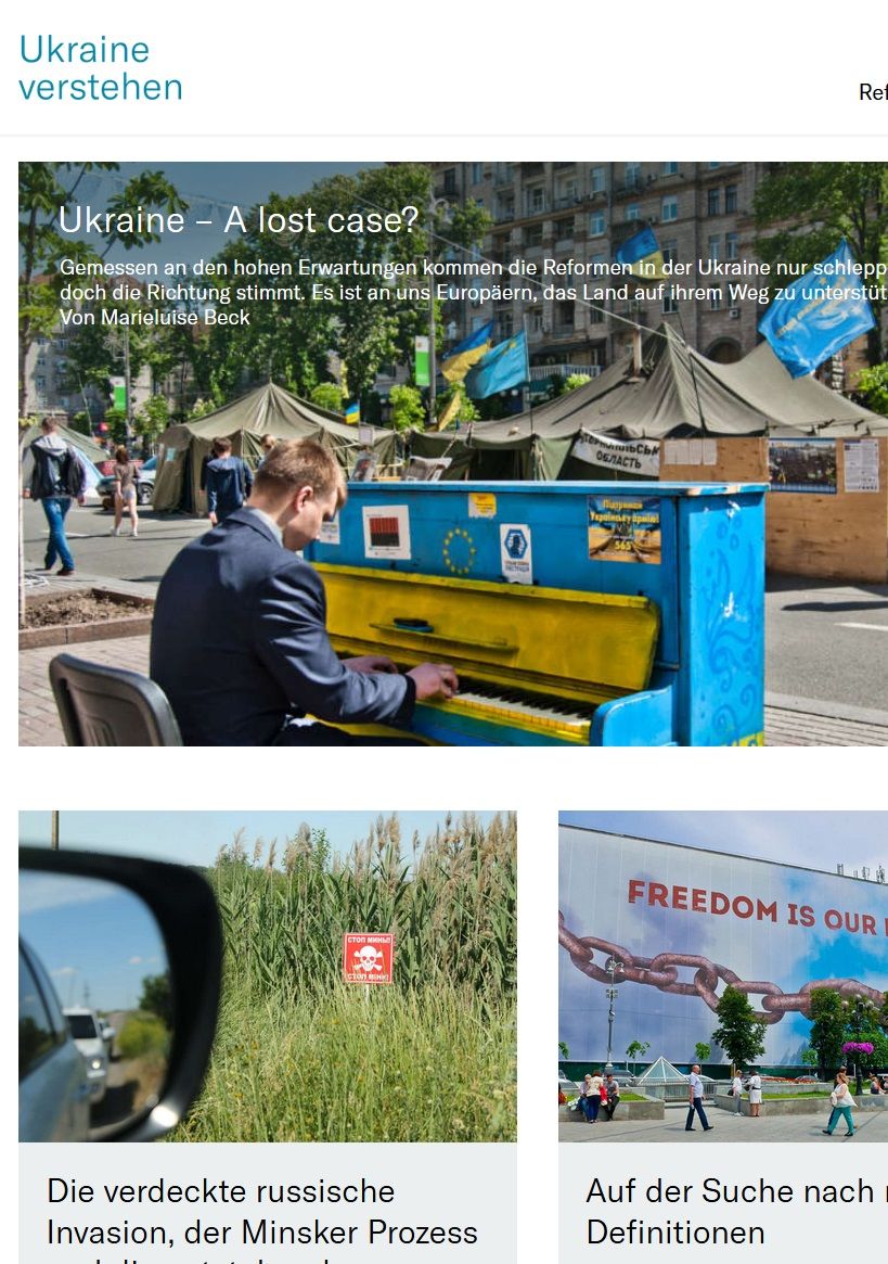 website ukraine verstehen screenshot