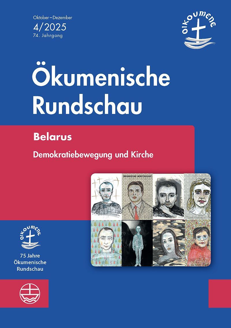 Coverbild: Ökumenische Rundschau 4/2025: Belarus - Demokratiebewegung und Kirche